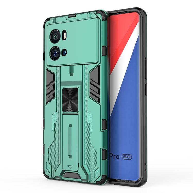 Supersonic PC + TPU Shock-proof Protective Phone Case with Holder