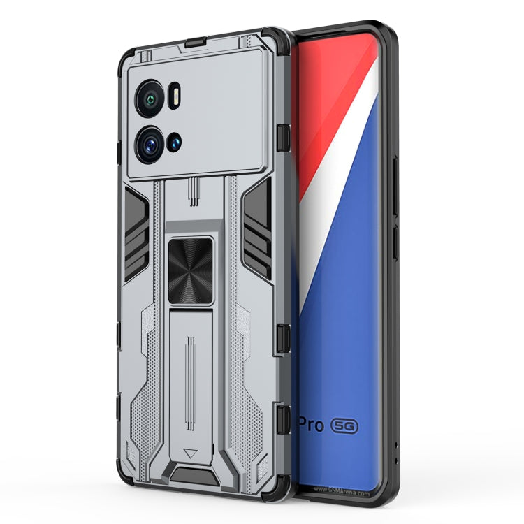 Supersonic PC + TPU Shock-proof Protective Phone Case with Holder