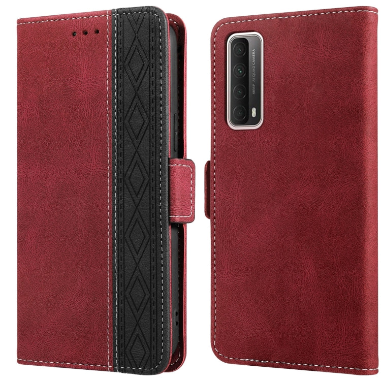 Stitching Side-Magnetic RFID Leather Phone Case