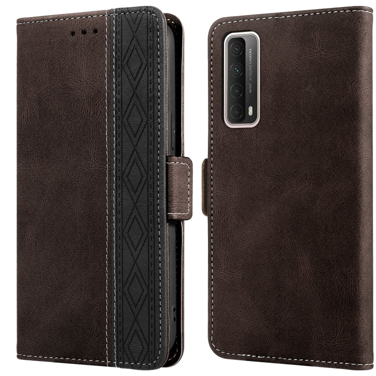 Stitching Side-Magnetic RFID Leather Phone Case