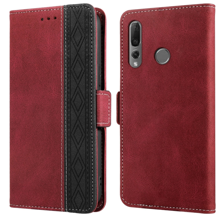 Stitching Side-Magnetic RFID Leather Phone Case