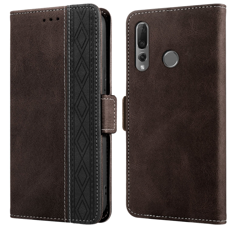 Stitching Side-Magnetic RFID Leather Phone Case