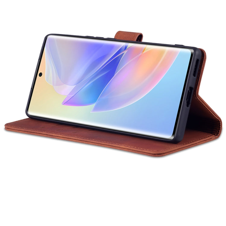 AZNS Skin Feel Calf Texture Horizontal Flip Leather Phone Case