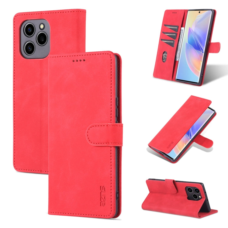 AZNS Skin Feel Calf Texture Horizontal Flip Leather Phone Case