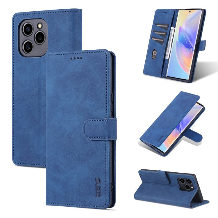 AZNS Skin Feel Calf Texture Horizontal Flip Leather Phone Case