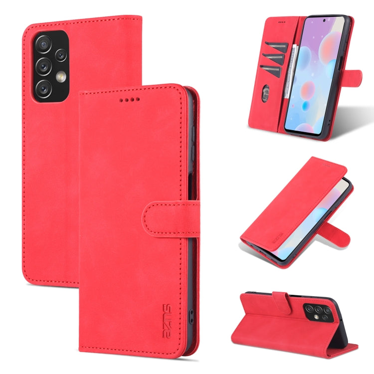 AZNS Skin Feel Calf Texture Horizontal Flip Leather Phone Case