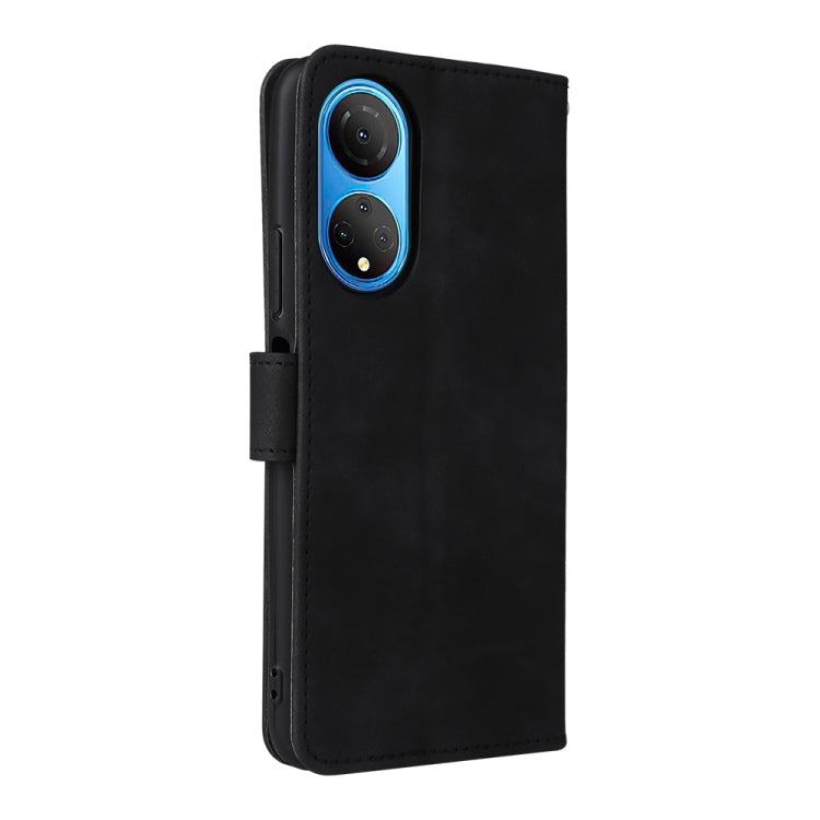 Skin Feel Magnetic Buckle Calf Texture PU Phone Case