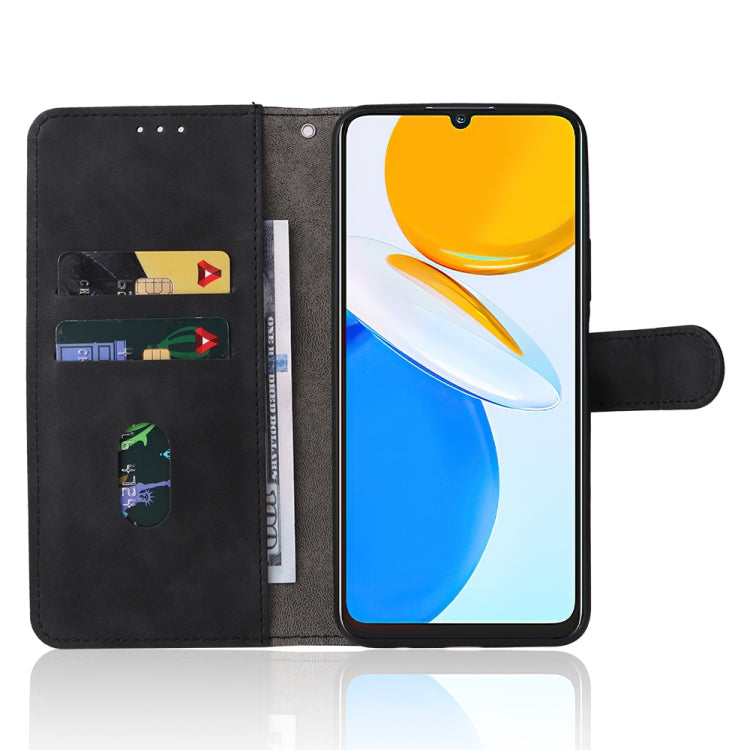 Skin Feel Magnetic Buckle Calf Texture PU Phone Case