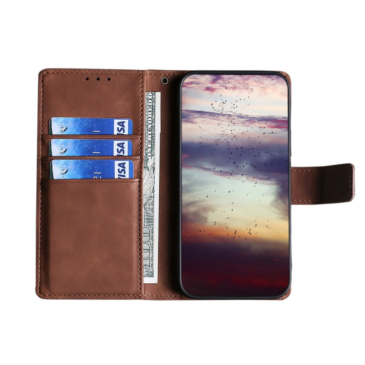 Skin Feel Crocodile Texture Magnetic Clasp PU Leather Phone Case