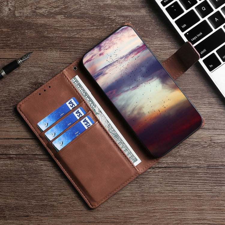 Skin Feel Crocodile Texture Magnetic Clasp PU Leather Phone Case