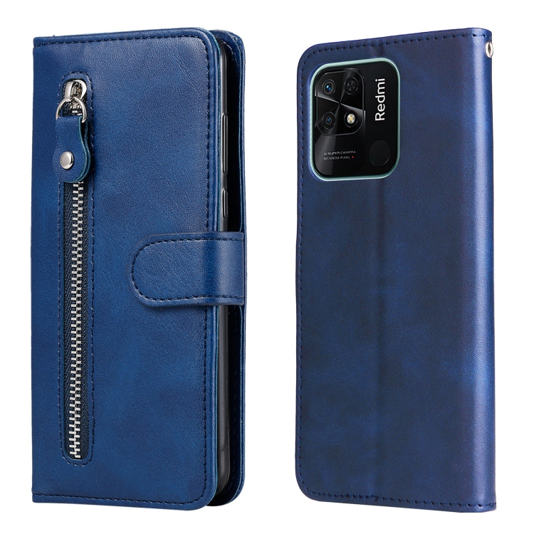 Fashion Calf Texture Zipper Horizontal Flip Leather Case