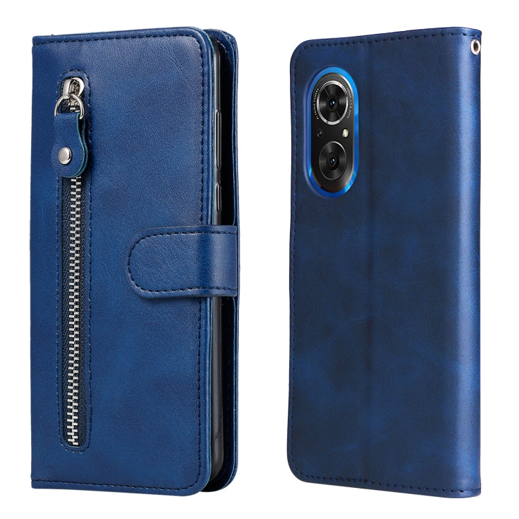 Fashion Calf Texture Zipper Horizontal Flip Leather Case