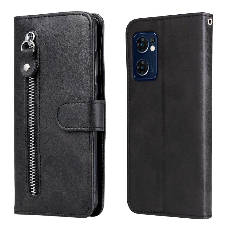 Fashion Calf Texture Zipper Horizontal Flip Leather Case
