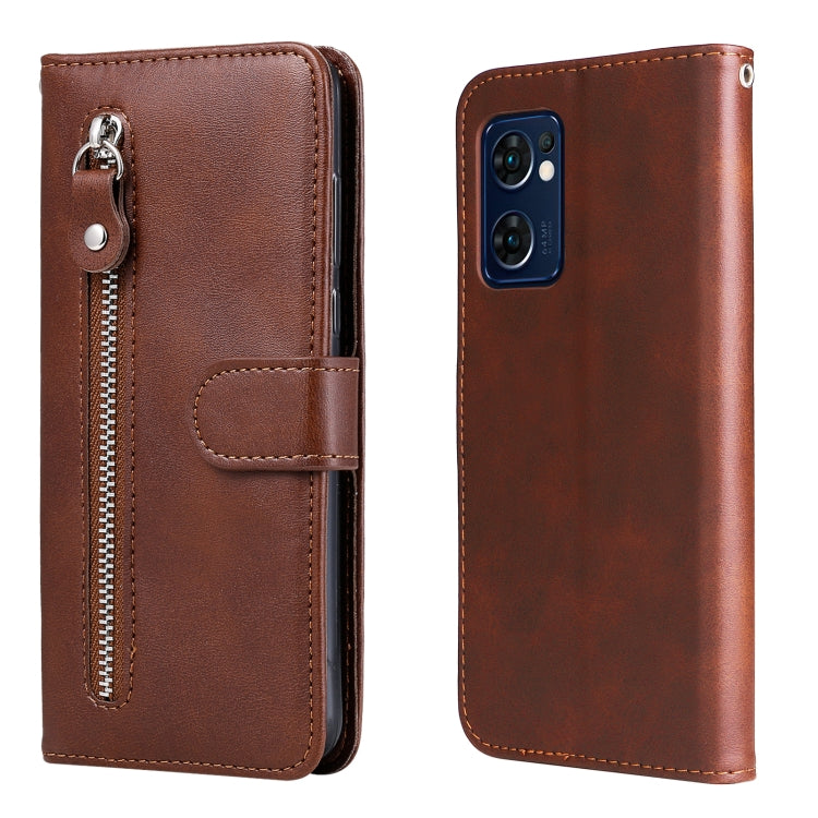 Fashion Calf Texture Zipper Horizontal Flip Leather Case