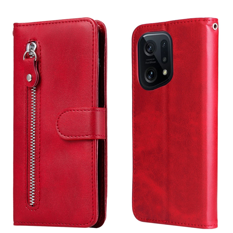 Fashion Calf Texture Zipper Horizontal Flip Leather Case