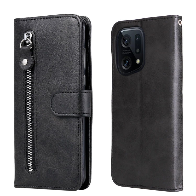 Fashion Calf Texture Zipper Horizontal Flip Leather Case