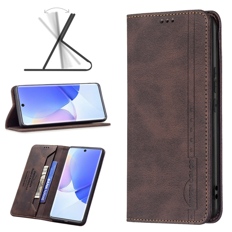 Magnetic RFID Blocking Anti-Theft Leather Phone Case