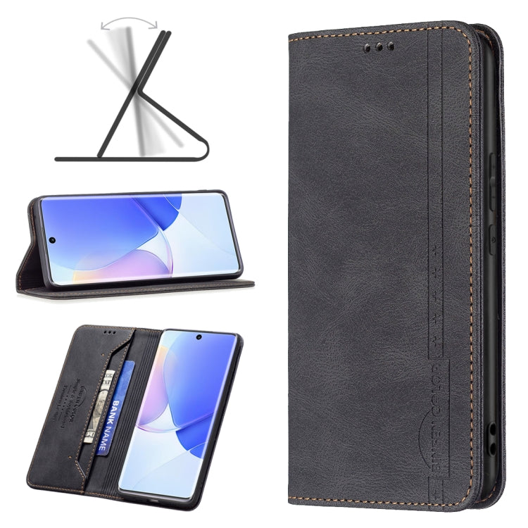 Magnetic RFID Blocking Anti-Theft Leather Phone Case