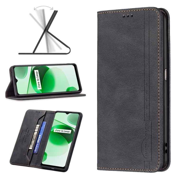 Magnetic RFID Blocking Anti-Theft Leather Phone Case