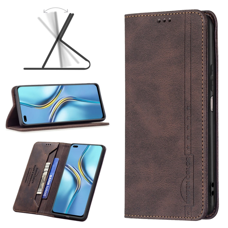 Magnetic RFID Blocking Anti-Theft Leather Phone Case