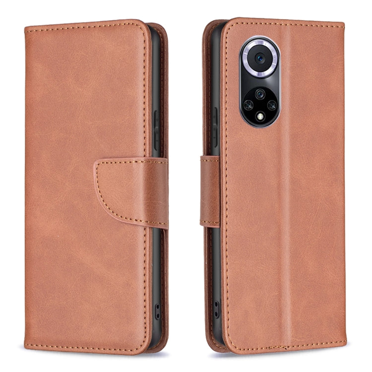 Lambskin Texture Pure Color Leather Phone Case