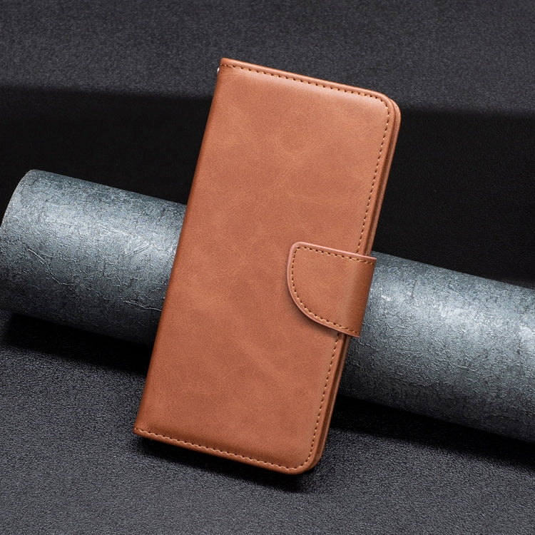 Lambskin Texture Pure Color Leather Phone Case