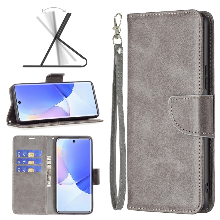 Lambskin Texture Pure Color Leather Phone Case