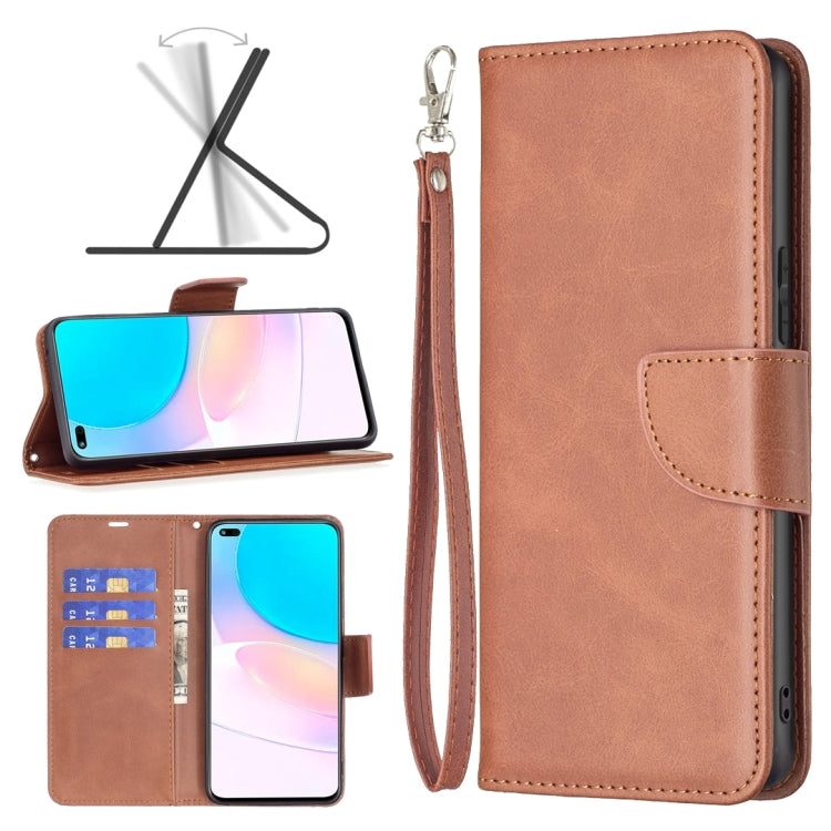 Lambskin Texture Pure Color Leather Phone Case