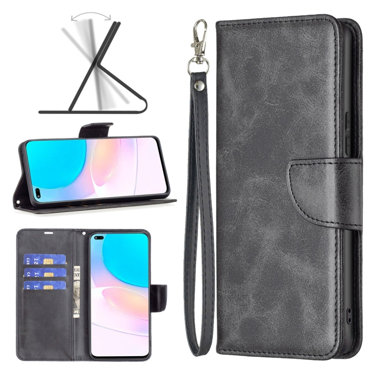 Lambskin Texture Pure Color Leather Phone Case