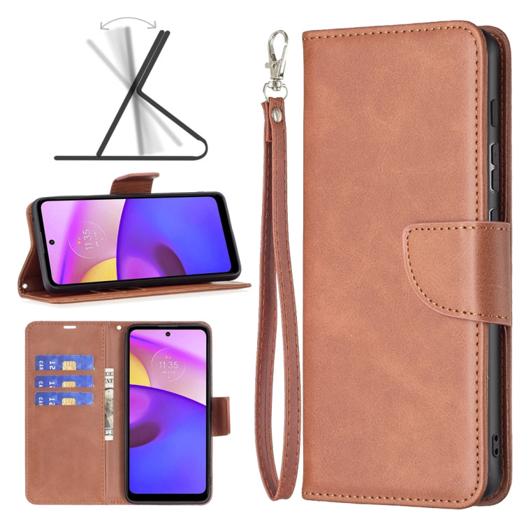 Lambskin Texture Pure Color Leather Phone Case