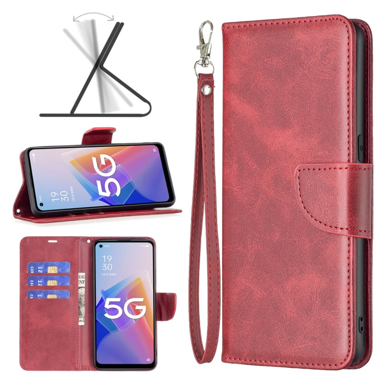 Lambskin Texture Pure Color Leather Phone Case