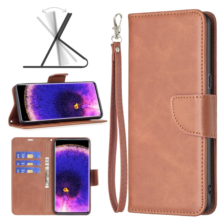 Lambskin Texture Pure Color Leather Phone Case