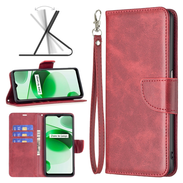 Lambskin Texture Pure Color Leather Phone Case