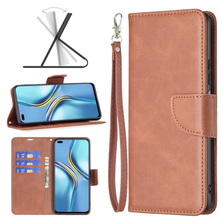 Lambskin Texture Pure Color Leather Phone Case