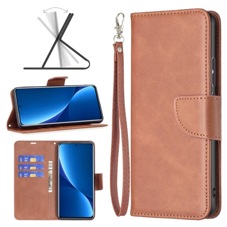 Lambskin Texture Pure Color Leather Phone Case