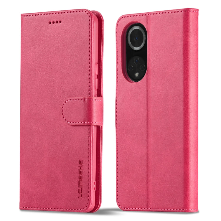 LC.IMEEKE Calf Texture Leather Phone Case