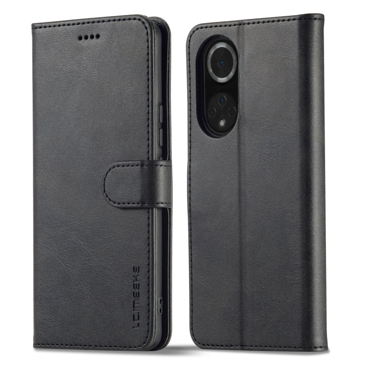 LC.IMEEKE Calf Texture Leather Phone Case