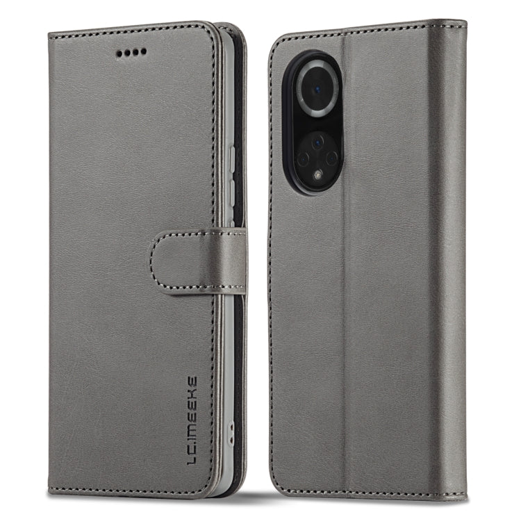 LC.IMEEKE Calf Texture Leather Phone Case
