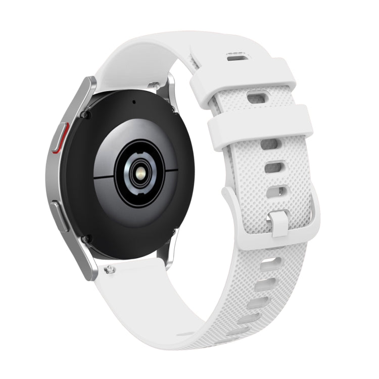 Pockmarked Tonal Buckle Silicone Watch Strap for Huawei Watch / Samsung Galaxy Watch