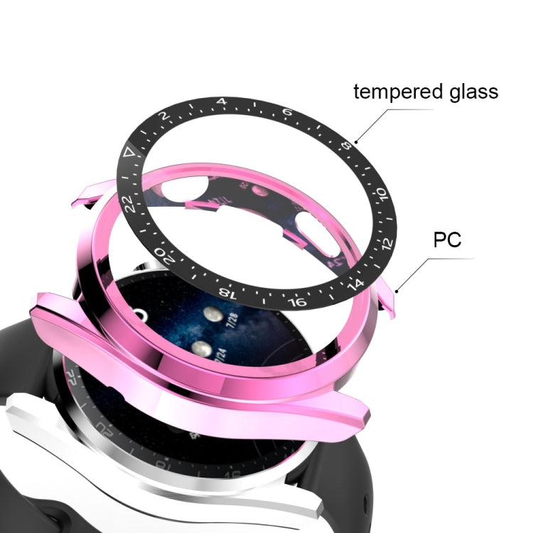 Scale Electroplated PC + Tempered Glass Watch Case