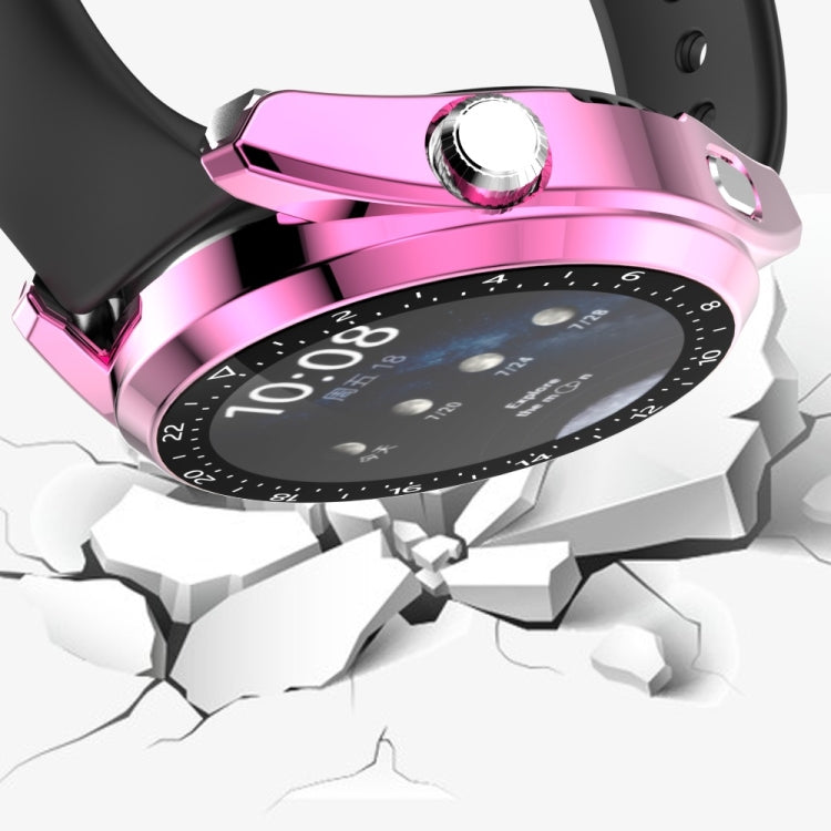 Scale Electroplated PC + Tempered Glass Watch Case