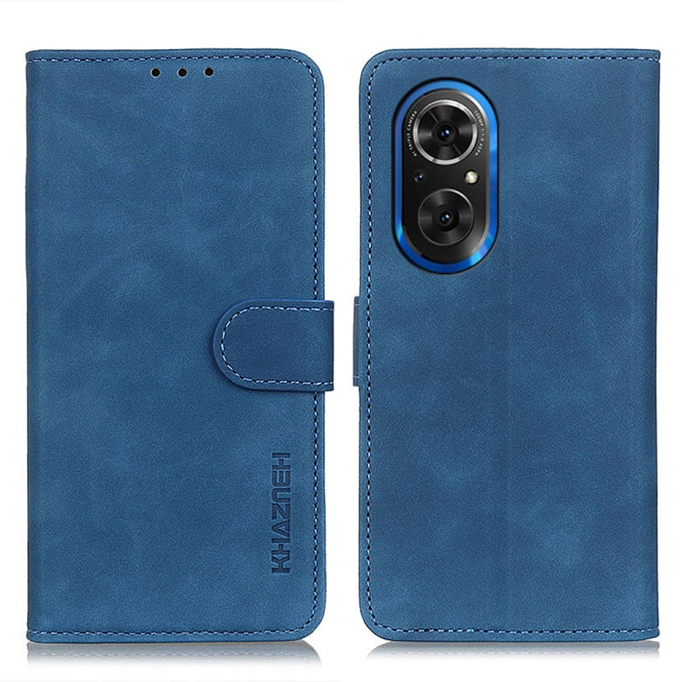 KHAZNEH Retro Texture Horizontal Flip Leather Phone Case