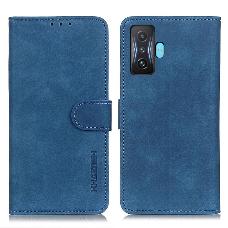 KHAZNEH Retro Texture Horizontal Flip Leather Phone Case
