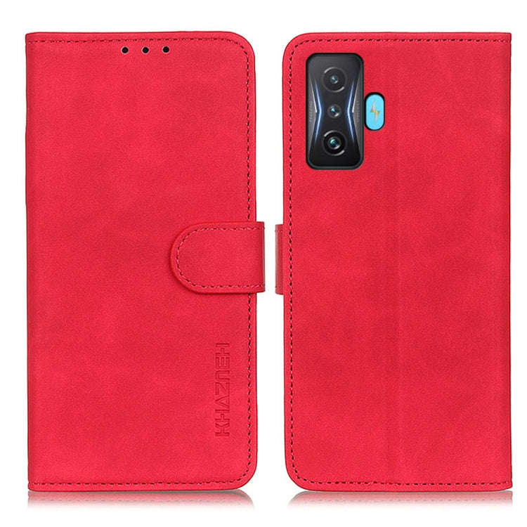 KHAZNEH Retro Texture Horizontal Flip Leather Phone Case