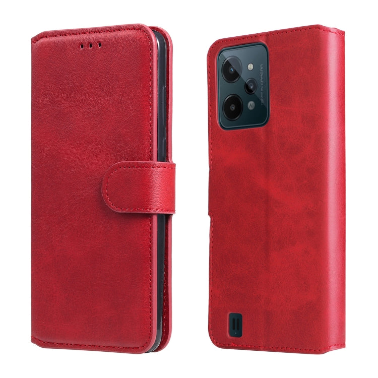 Classic Calf Texture Flip Leather Case