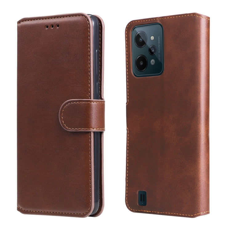 Classic Calf Texture Flip Leather Case
