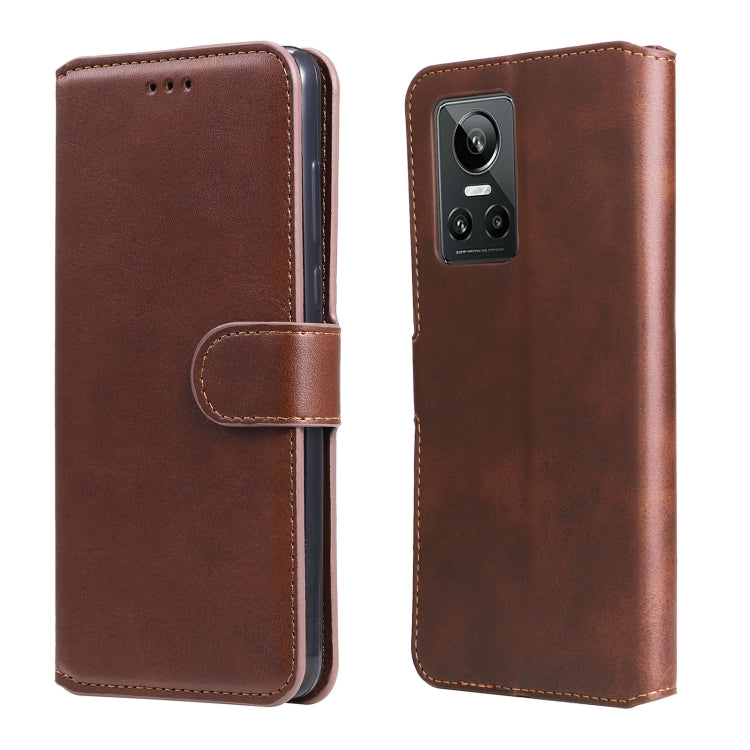 Classic Calf Texture Flip Leather Case