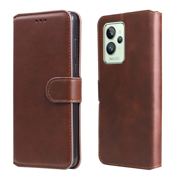 Classic Calf Texture Flip Leather Case