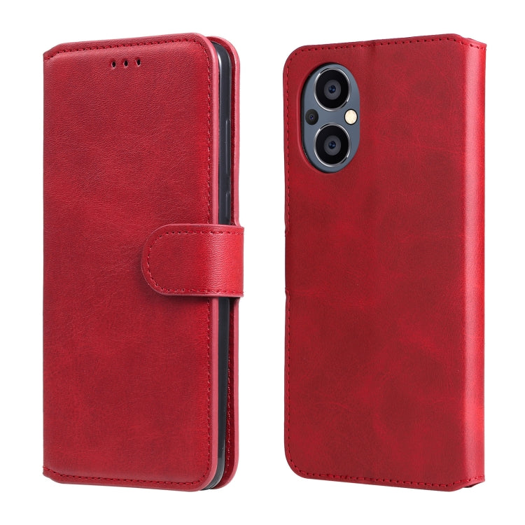 Classic Calf Texture Flip Leather Case