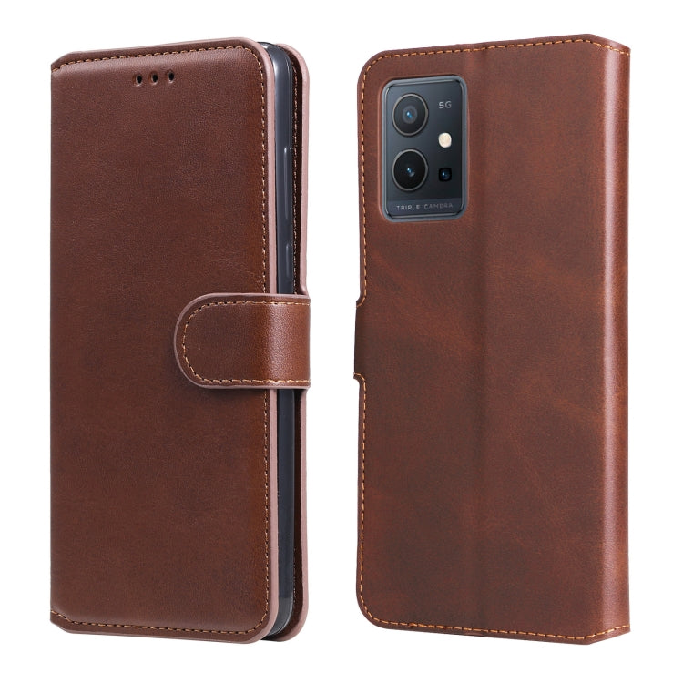 Classic Calf Texture Flip Leather Case